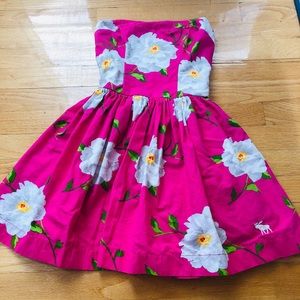 AMBERCROMBIE&FITCH STRAPLESS COCKTAIL DRESS 💖🌺🔥